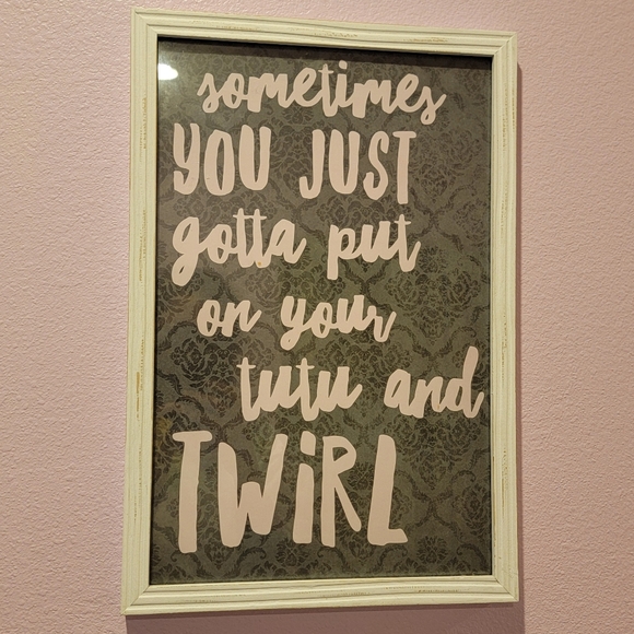 Inspirational Pink and Gray Wall Art - Picture 2 of 10